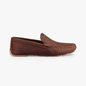 Ugg Henrick Loafer Men Moccasins Red (1725YAXBO)